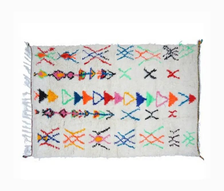 Handgemaakt Berber vloerkleed